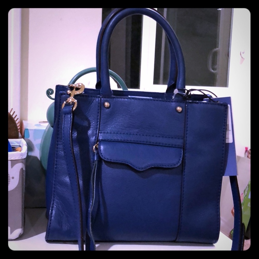 Rebecca Minkoff Mab Tote Mini Electric Blue